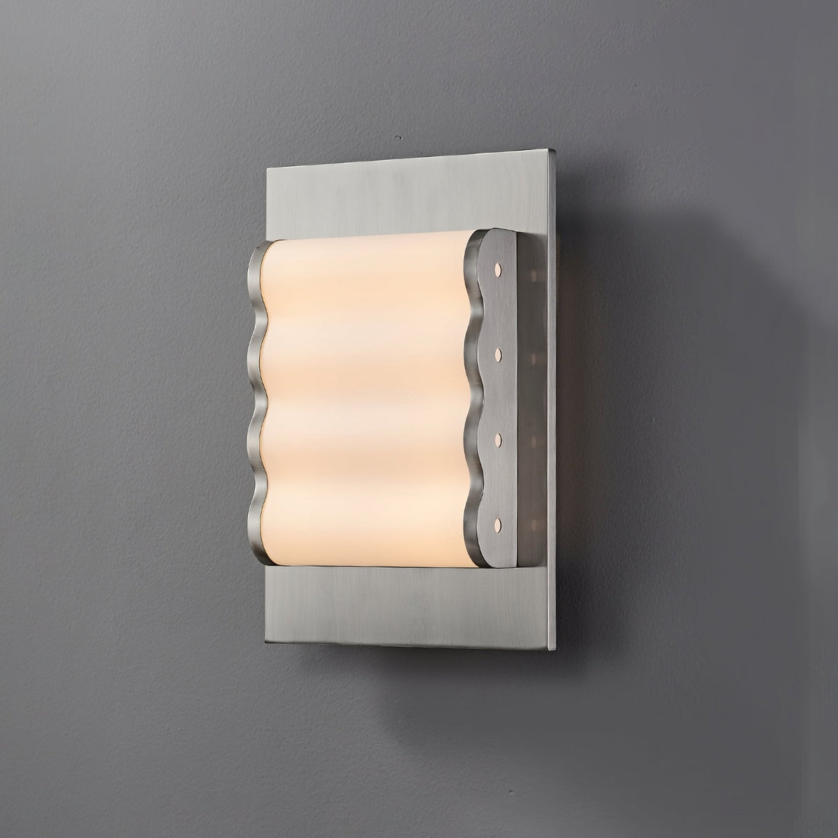 Aplique de pared contemporáneo de tejido