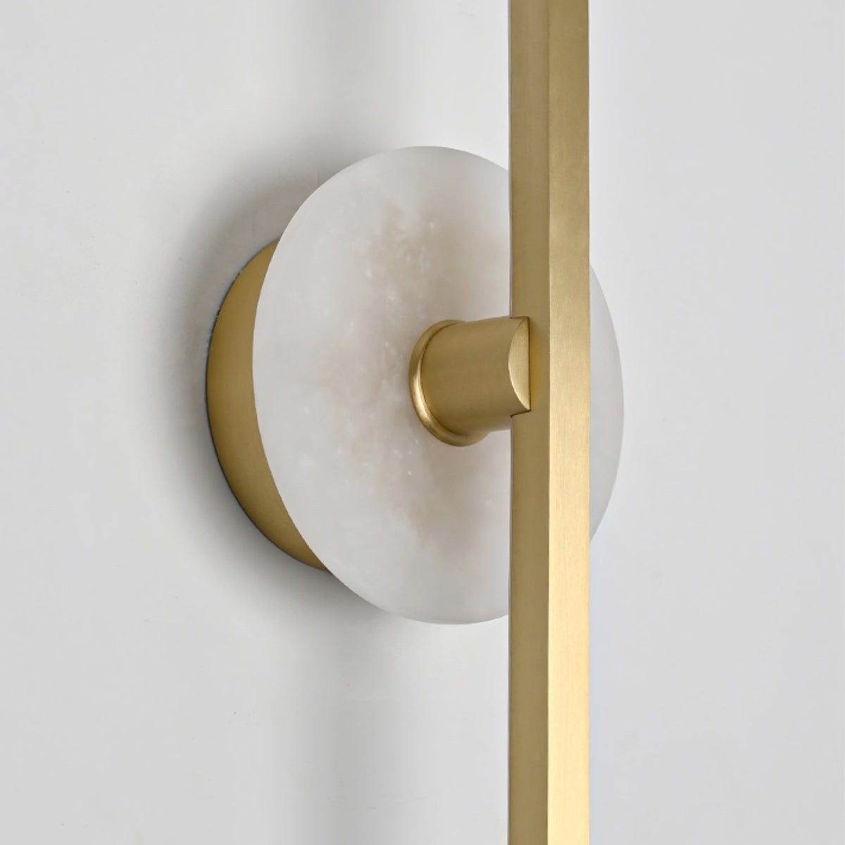 Albivine aplique de pared lineal en alabastro