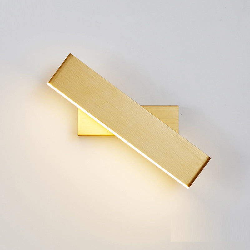Arisha Minimalita Giratorio Metal LED Aplique de Pared