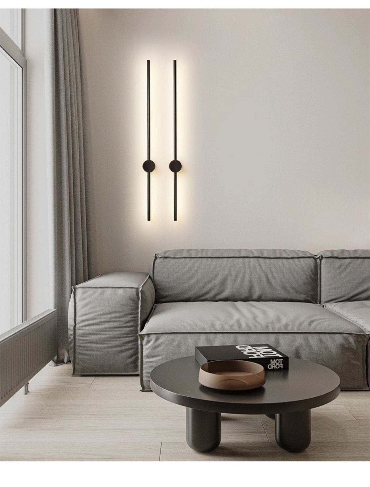 Nestx aplique de pared en latón