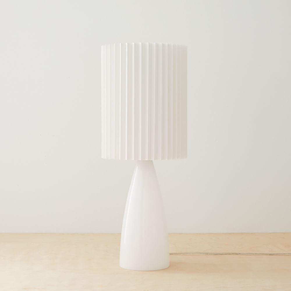 Boko lámpara de mesa minimalista de tejido