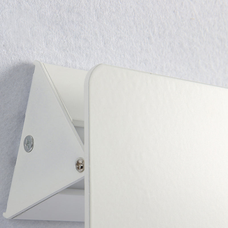 Ray Moderno LED Rectangular Aplique de Pared Interior Blanco