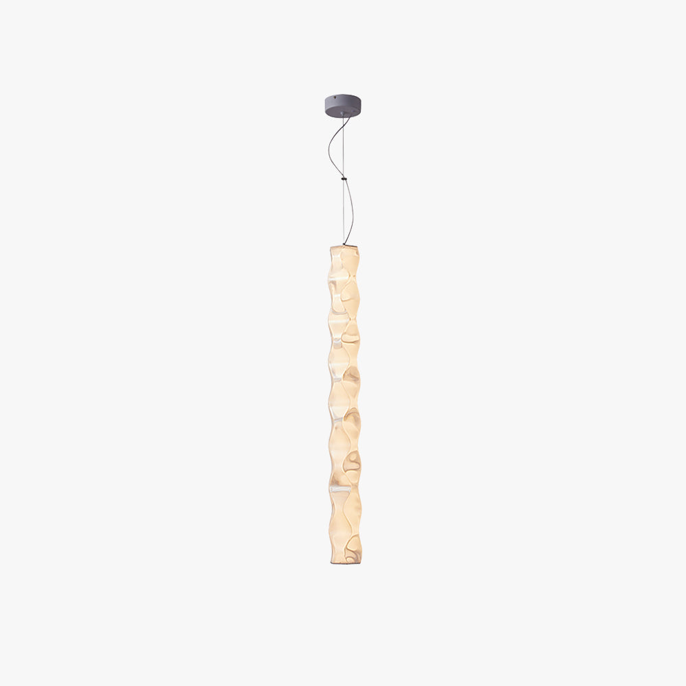 Arisha Moderna Diseño Minimalista Metal/Acrílico Lámpara Colgante Blanca