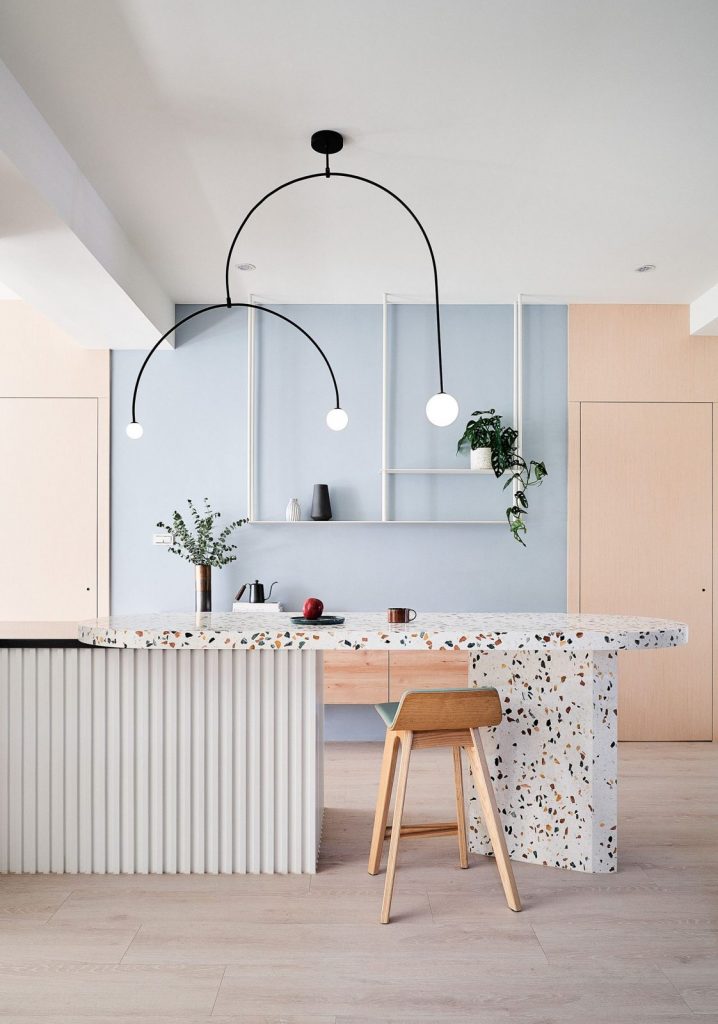 Lustra Chandelier Mobile Black Minimalist
