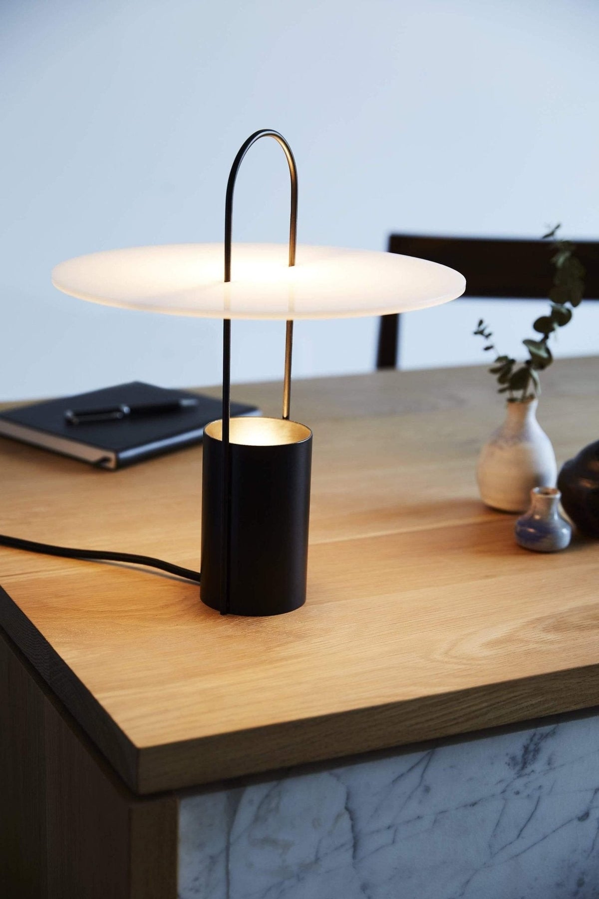 Hattie lámpara de mesa moderna