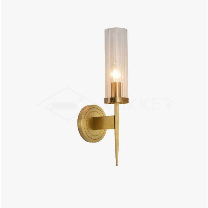 Vilaeisra aplique de pared elegancia Vintage con vidrio
