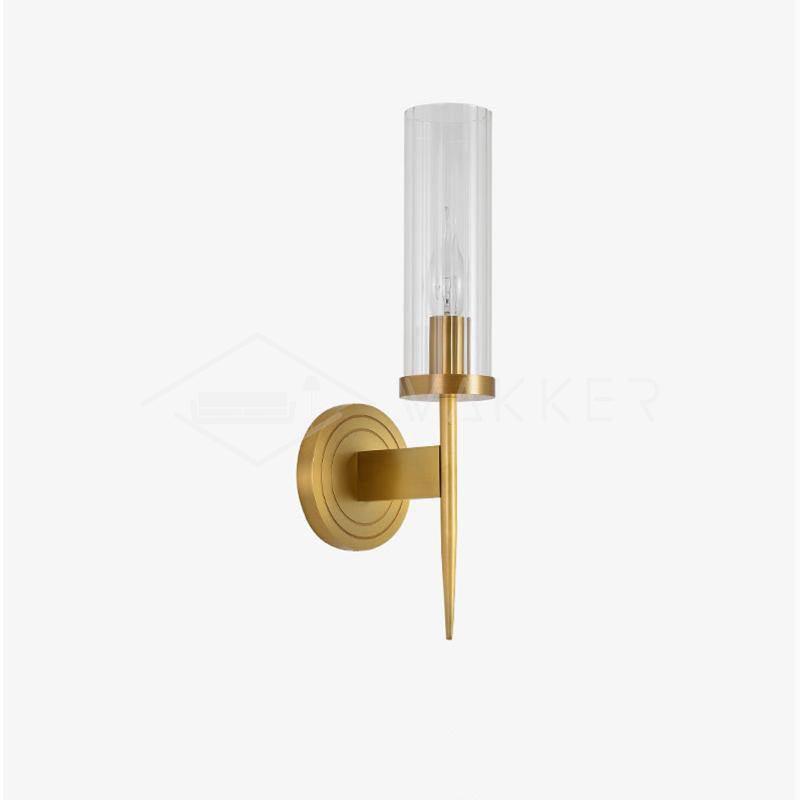 Vilaeisra aplique de pared elegancia Vintage con vidrio