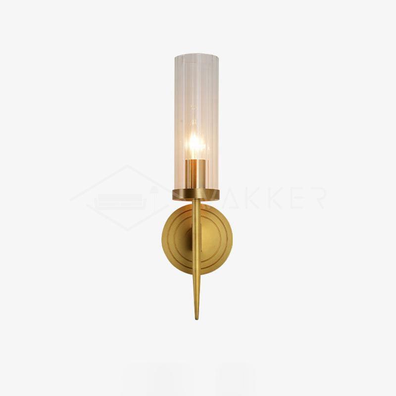 Vilaeisra aplique de pared elegancia Vintage con vidrio