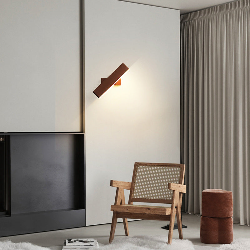 Arisha Minimalita Giratorio Metal LED Aplique de Pared