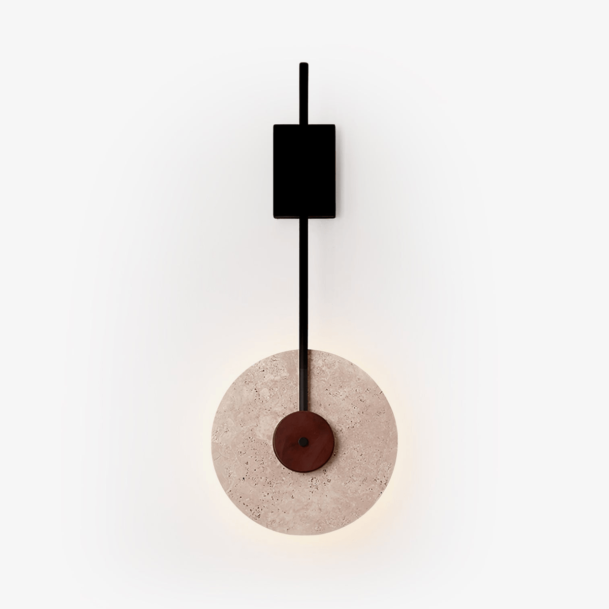 Elysia aplique de pared en travertino