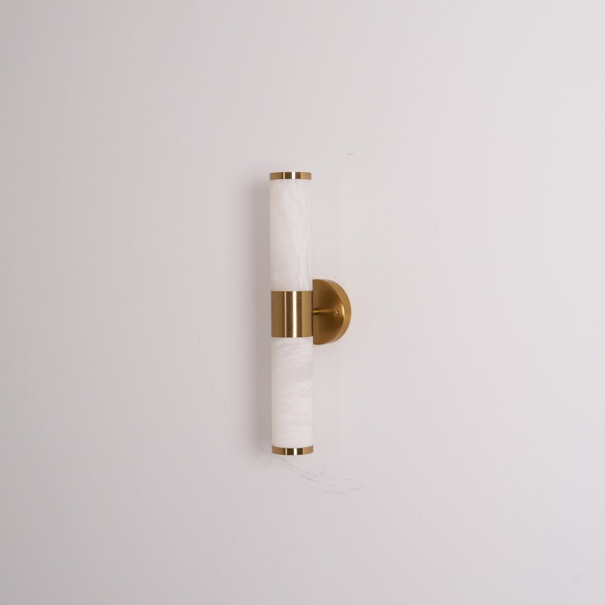 Tira aplique de pared minimalista alabastro