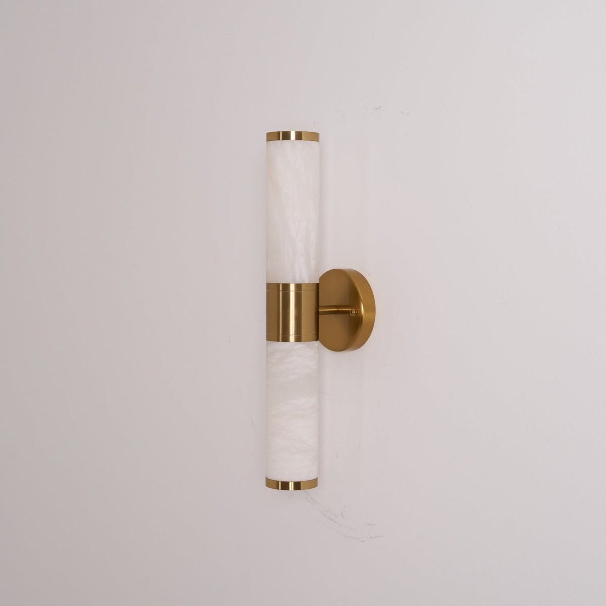 Tira aplique de pared minimalista alabastro