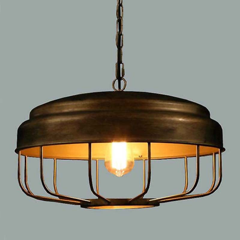 Silva Industrial LED Lámpara colgante Metal/Vidrio Comedor/Dormitorio