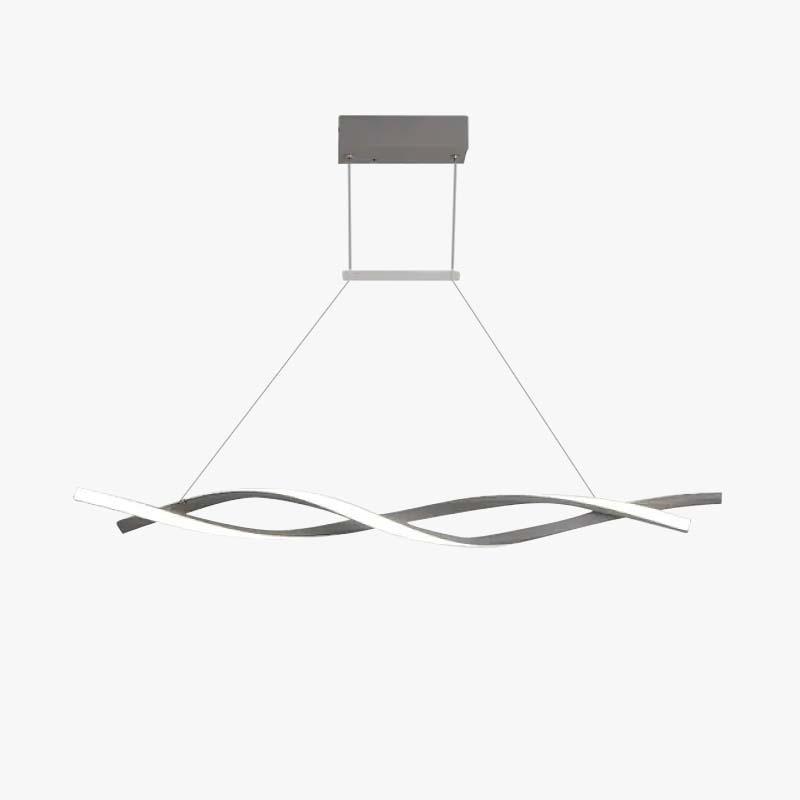 Arisha Moderna Minimalista Metal Lámpara Colgante Negra/Gris