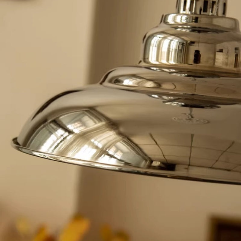 Silva Industrial LED Lámpara colgante Cromo Metal Salón/Dormitorio