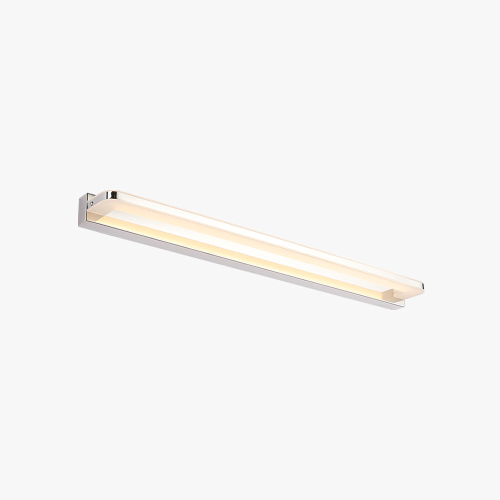 Arisha Nordico Lineal Metal Aplique de Pared Negro/Cromo
