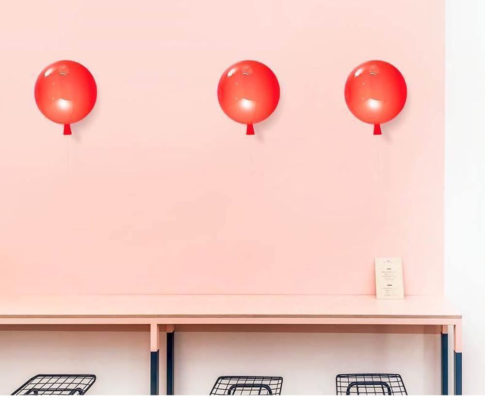 Kiri aplique de pared Cheerful Balloon Dream de plástico