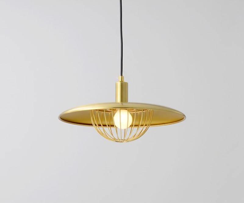 Rinoira lámpara colgante de madera estilo retro vintage
