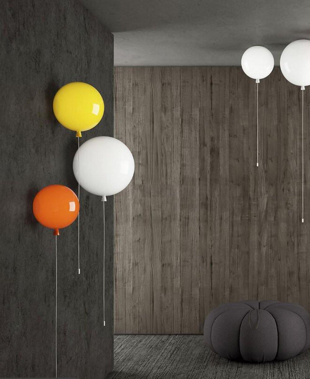 Kiri aplique de pared Cheerful Balloon Dream de plástico