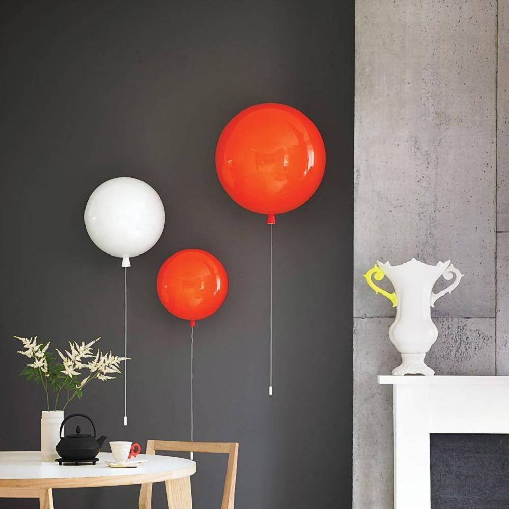 Kiri aplique de pared Cheerful Balloon Dream de plástico
