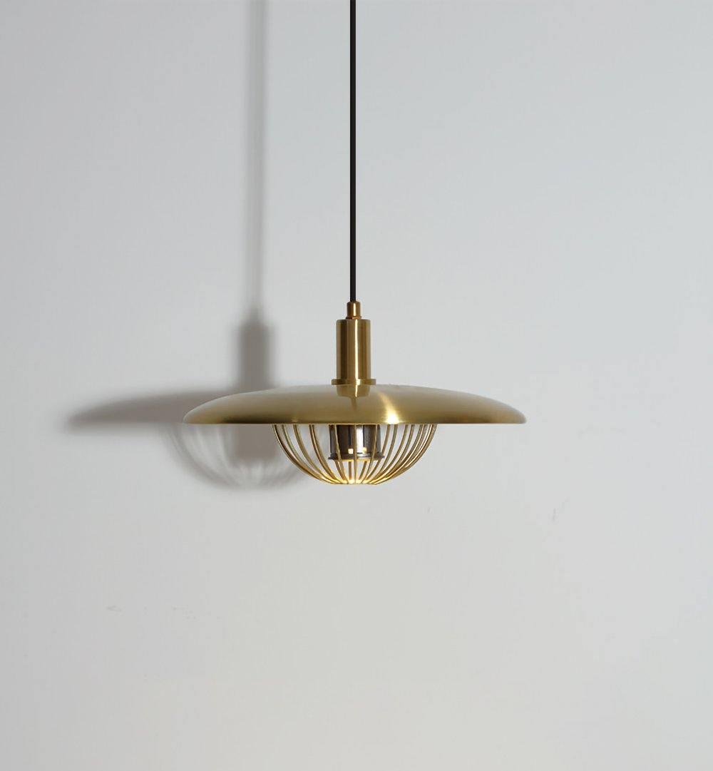 Rinoira lámpara colgante de madera estilo retro vintage