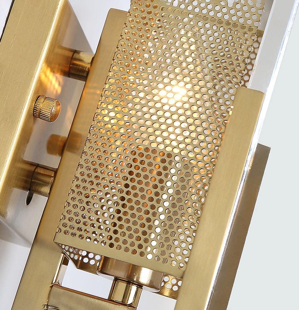Ivenen aplique de pared Art elegancia cristal único de hielo
