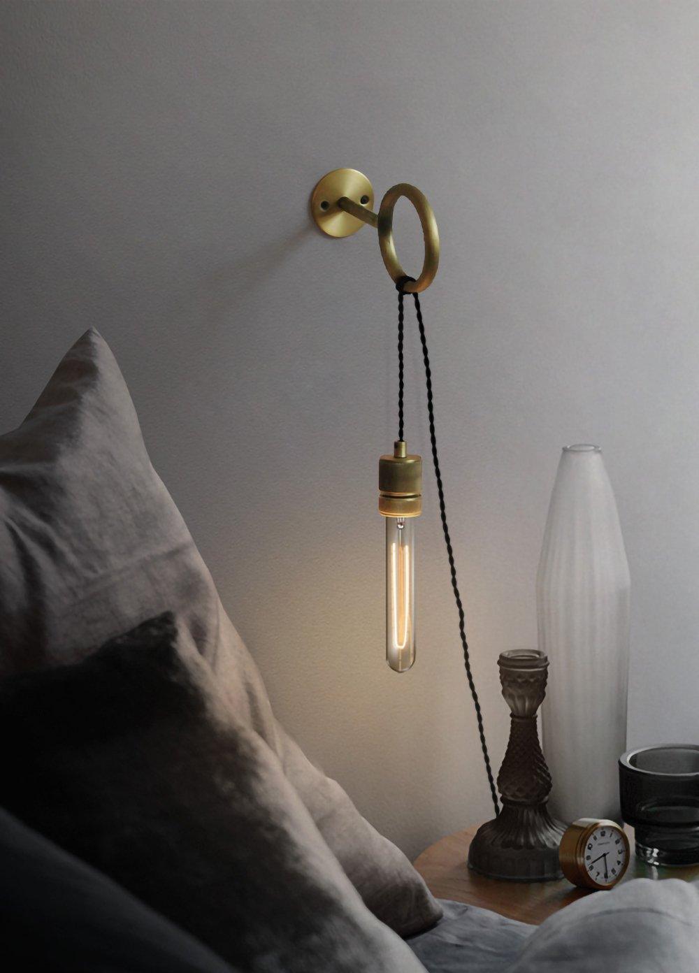 Evmaror aplique de pared elegancia minimalista de vidrio