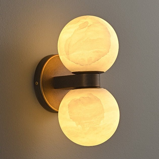 Lumenor alabastro aplique de pared Celestia Orb