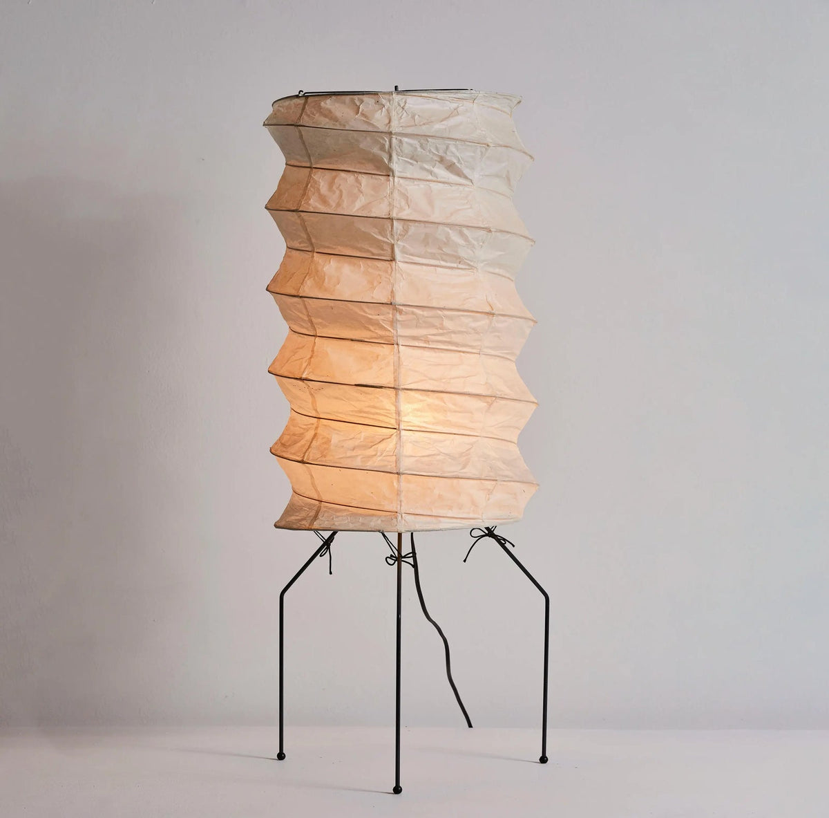 Felrn lámpara de pie minimalista de papel de arroz