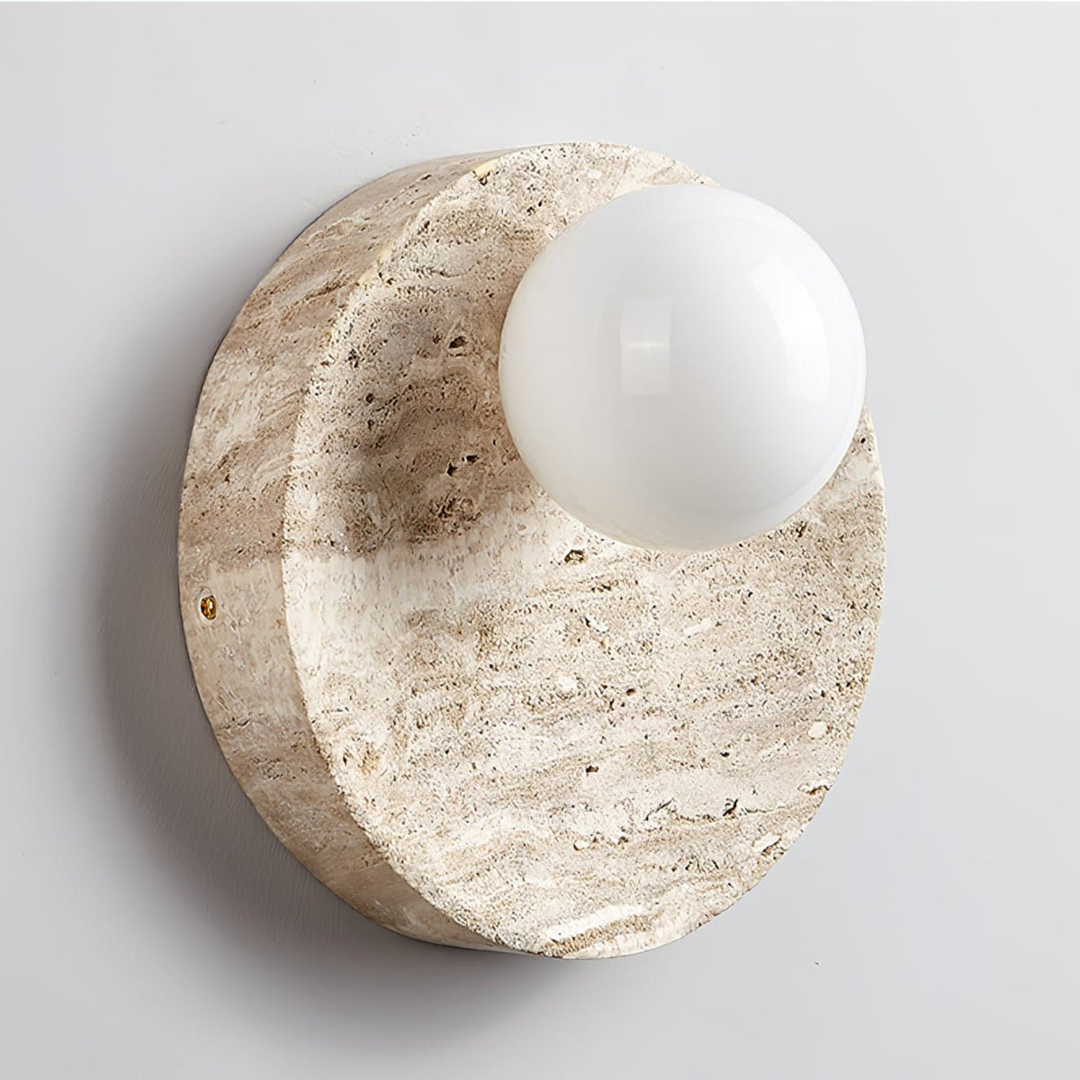 Kivros aplique de pared travertino