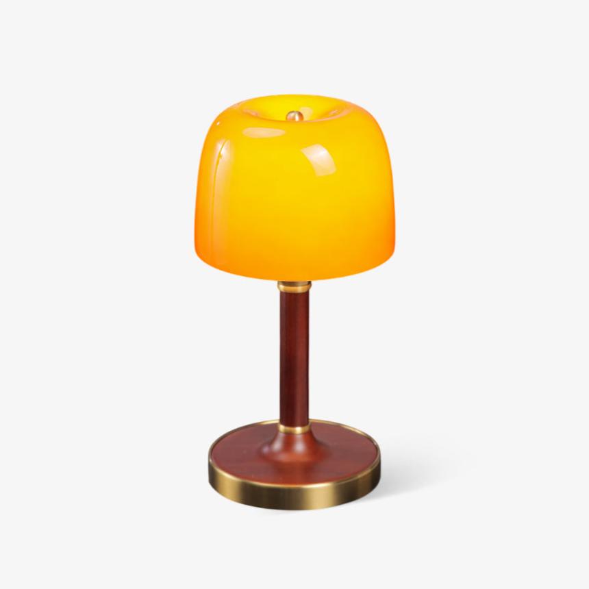 Rinariella lámpara de mesa de madera estilo