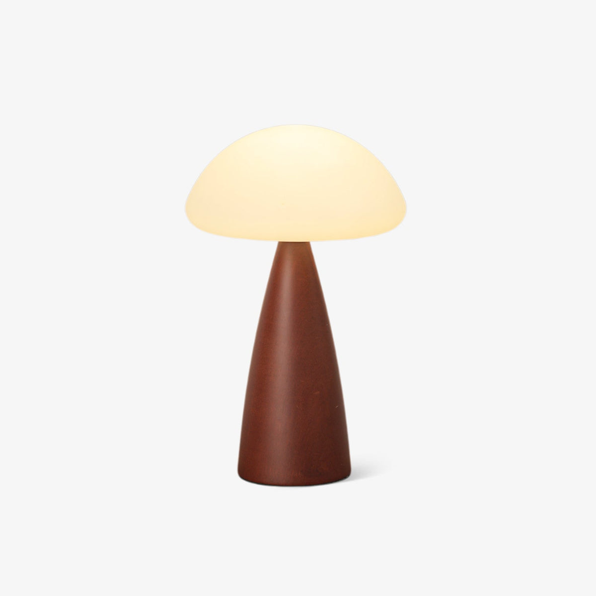 Ibisin lámpara de mesa Funge de madera contemporánea