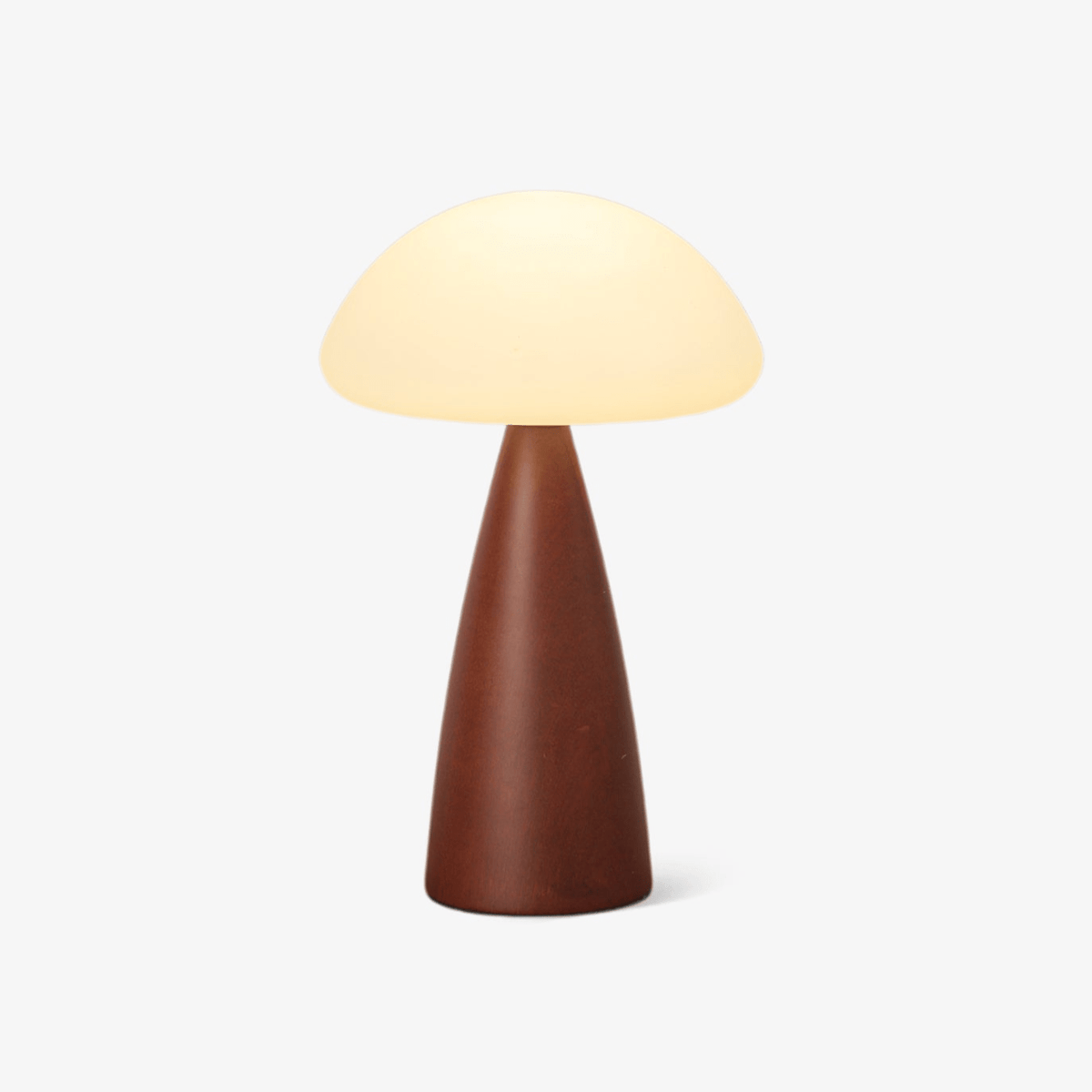 Ibisin lámpara de mesa Funge de madera contemporánea
