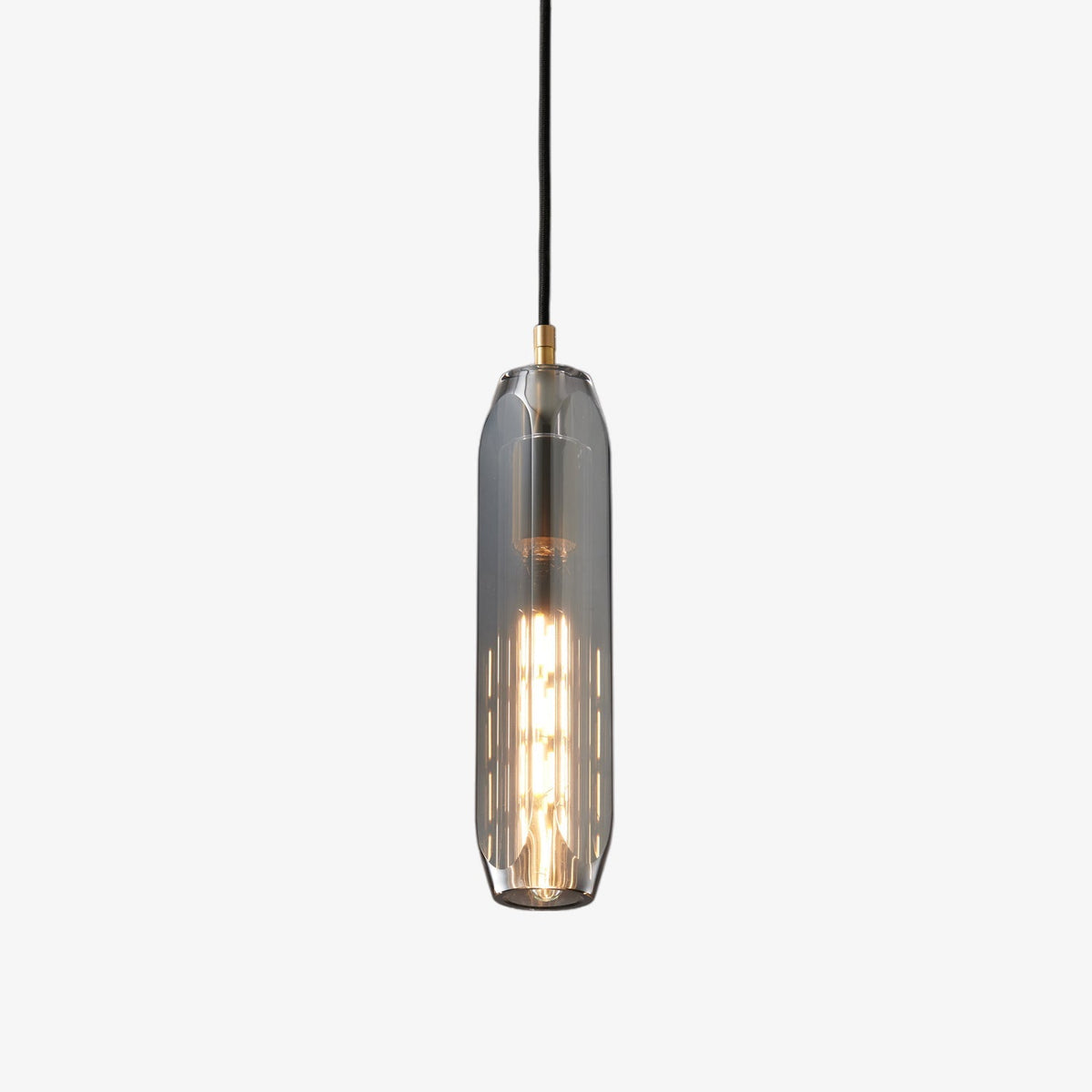 Luxinira lámpara colgante pantalla transparente cristal