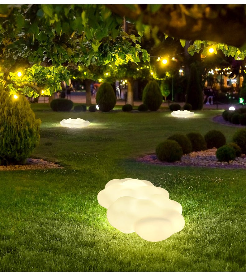 Ulphaion elegancia nube luminaria exterior de pie