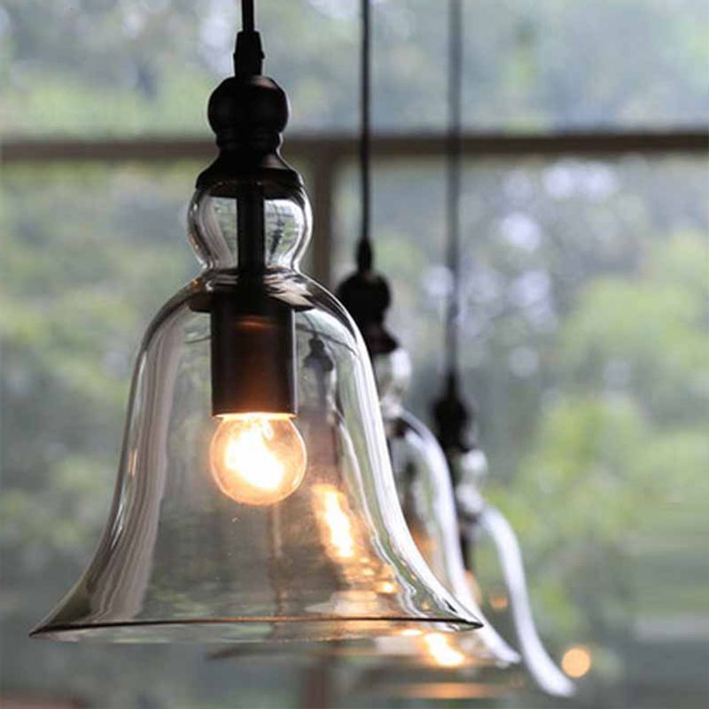 Lámpara Colgante Arisha Vintage Industrial Bell