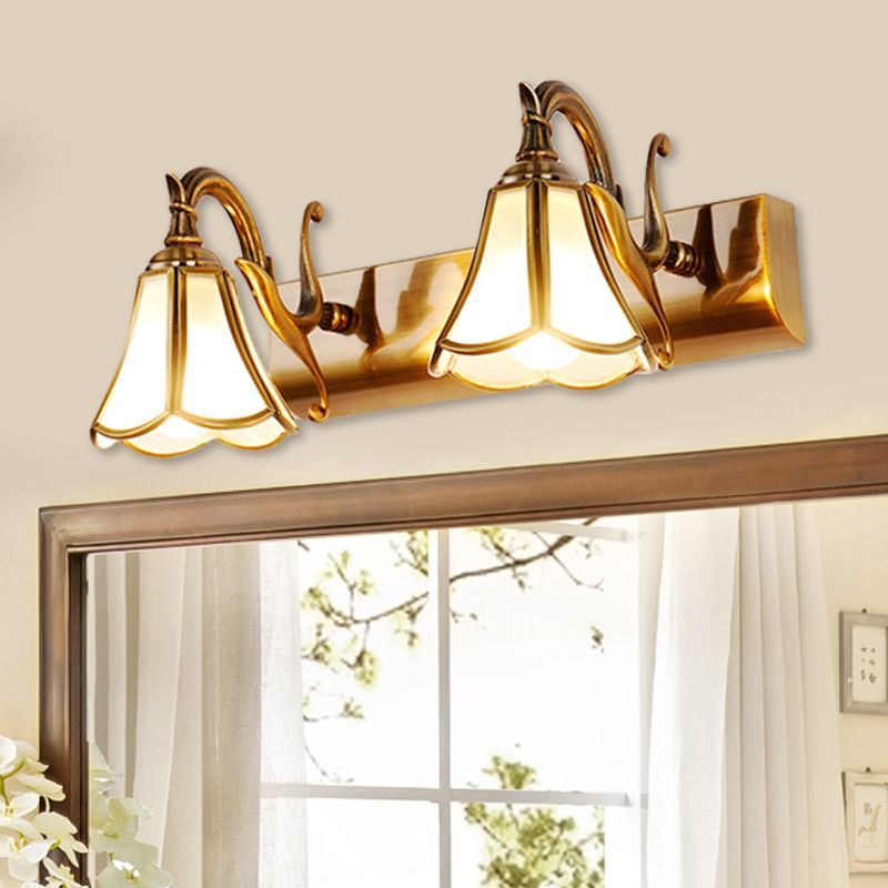 Ray Vintage Decorativa Flor Metal Aplique de Pared Dorado