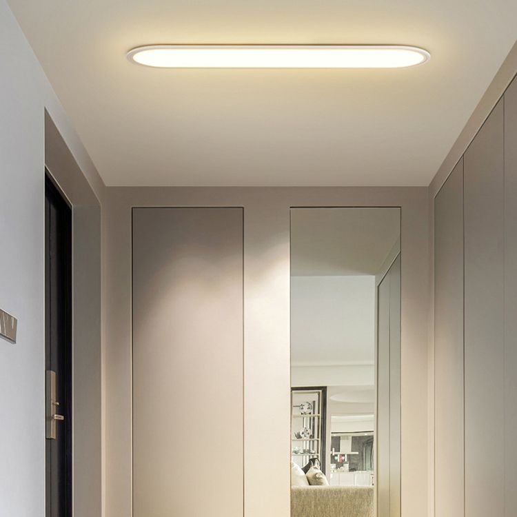 Arisha Lámpara de Techo Flush Mount Oval Minimalista