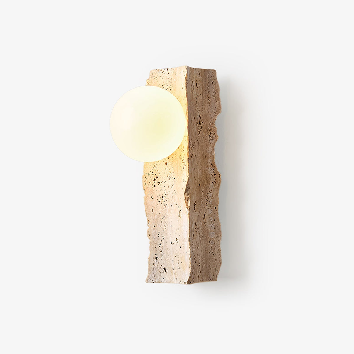Elnoren aplique de pared en travertino
