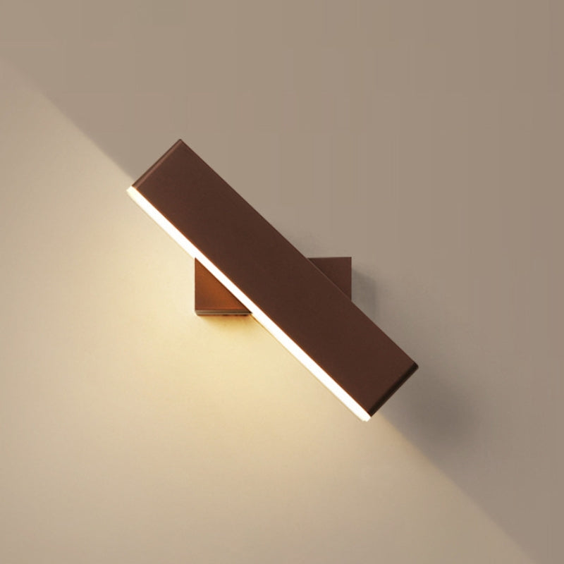 Arisha Minimalita Giratorio Metal LED Aplique de Pared