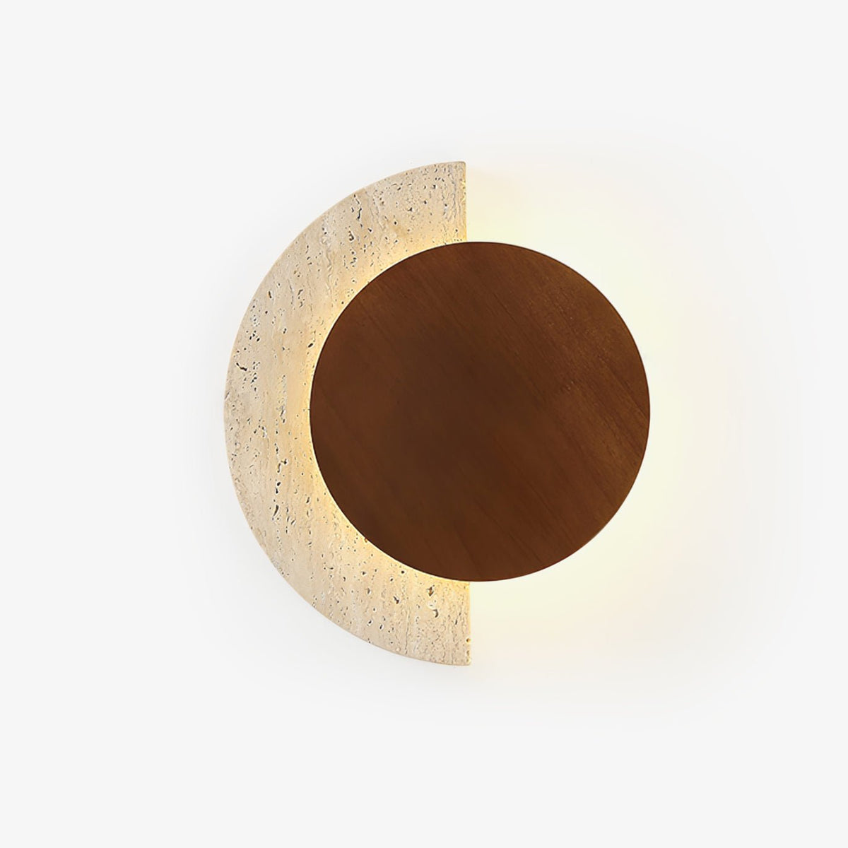Crescent Halo enchufe-in aplique de pared enchufable