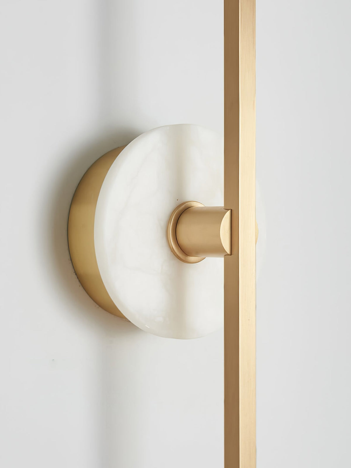 Albivine aplique de pared lineal en alabastro