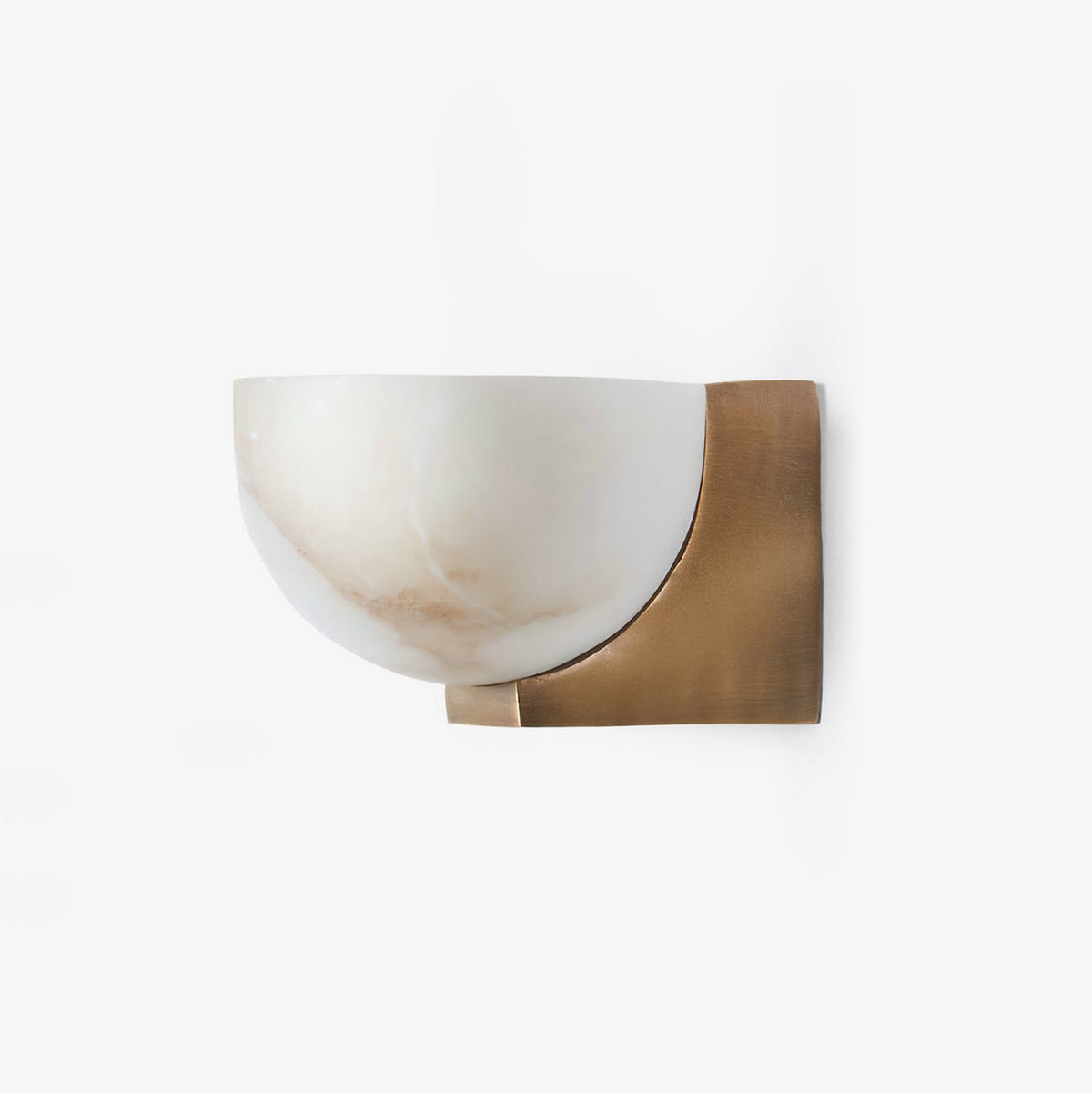 Corvina aplique de pared Bowl alabastro