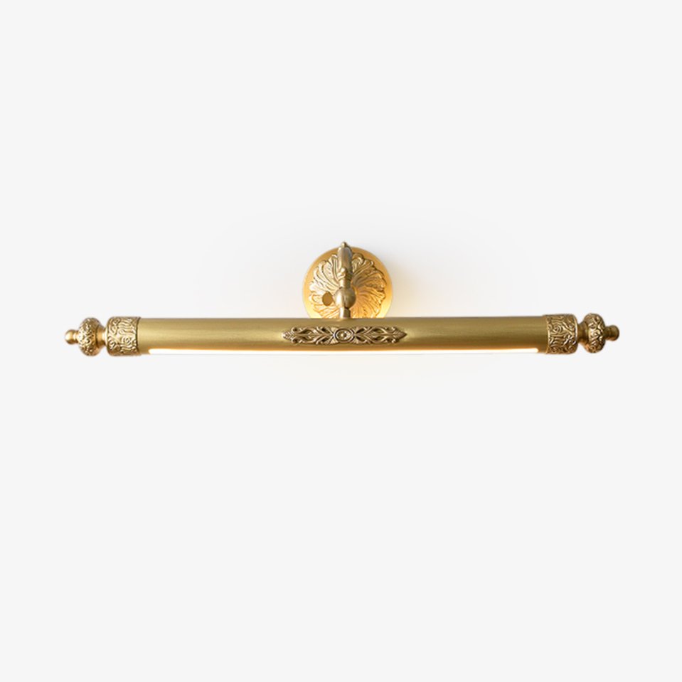 Cloren Premium nórdico aplique de pared de latón para espejo