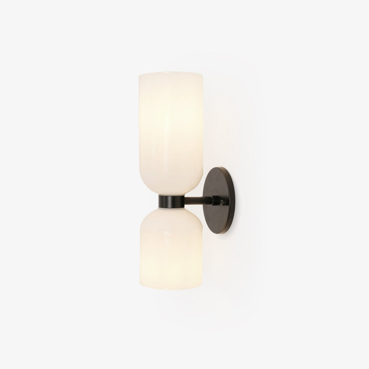 Bryn aplique de pared moderno minimalista de vidrio
