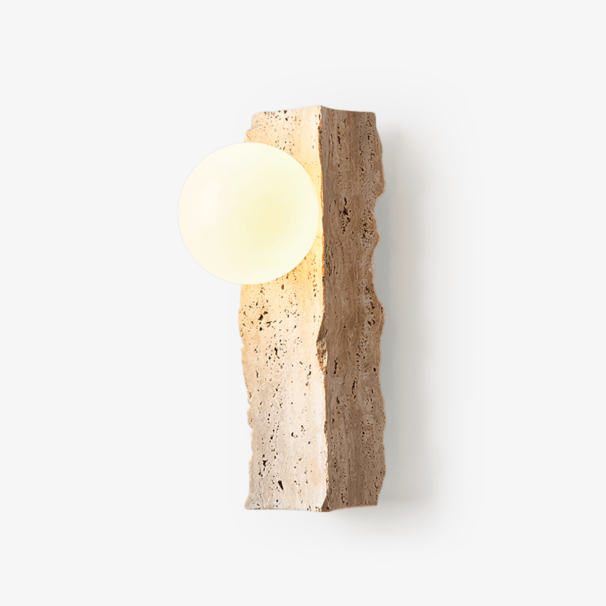 Elnoren aplique de pared en travertino