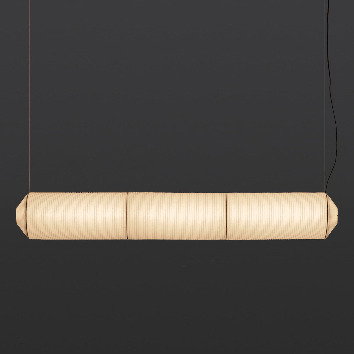 Citheis Lámpara Colgante Minimalista de Seda Natural de Morera