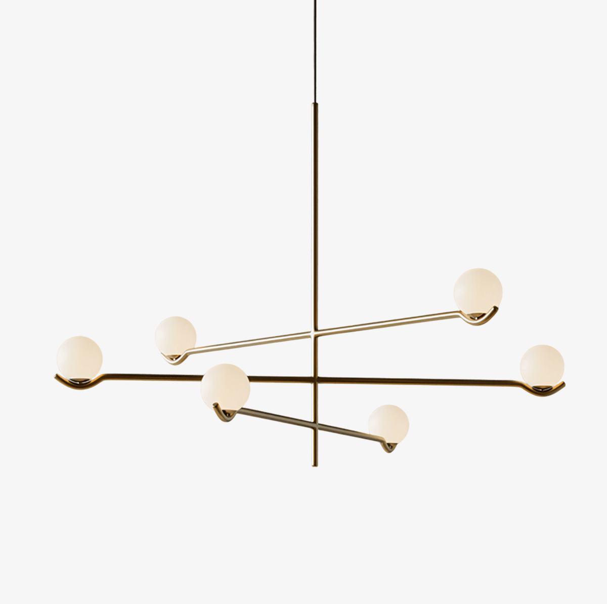 Bora lámpara colgante minimalista de vidrio