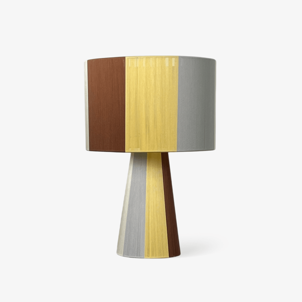 Ezra lámpara de mesa moderna de tejido
