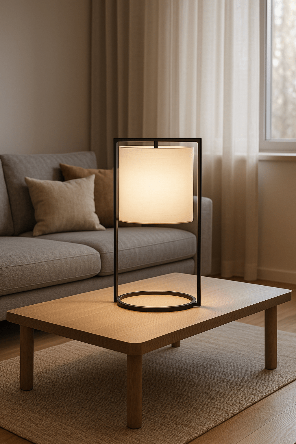 Mirelira lámpara de mesa minimalista